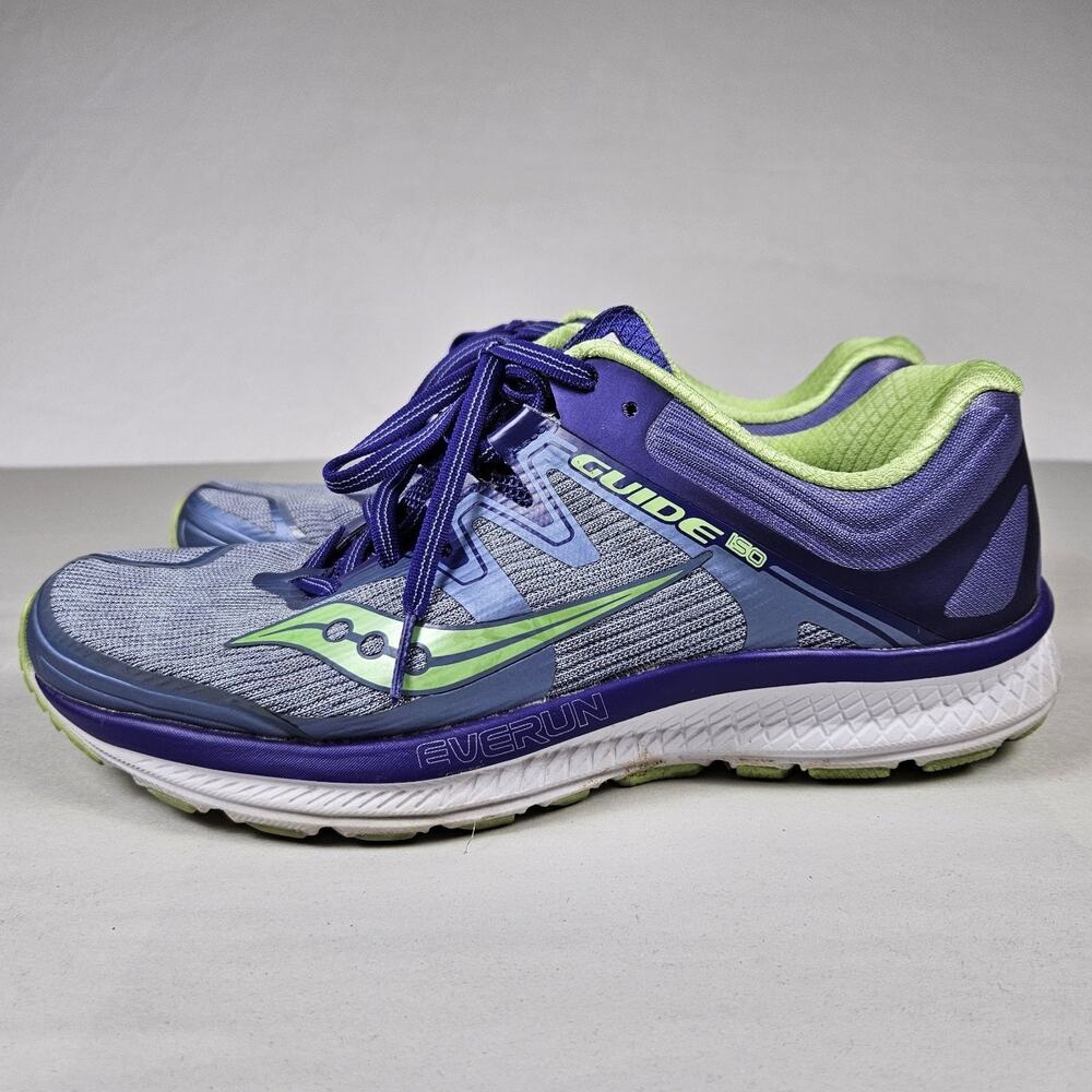 Saucony Guide ISO Womens 9 Running Shoe Athletic Sneaker S10416-1 Purple Outdoor - Picture 3 of 16
